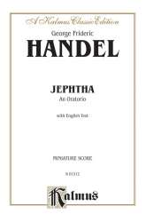 JEPHTHA : AN ORATORIO (1752) -Georg Friedrich Händel (George Frederic Handel)