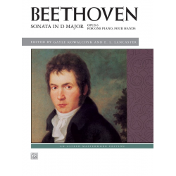 Sonata In D Op.6 (1 piano 4 hands) - Ludwig van Beethoven