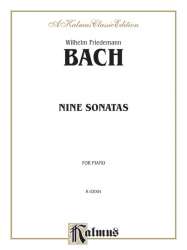 9 Sonatas : - Wilhelm Friedemann Bach