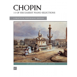14 Easiest Piano Selections - Frédéric Chopin
