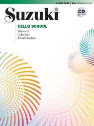 Suzuki Cello School Vol 2 Rev Book/CD - Shinichi Suzuki