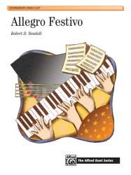 Allegro Festivo  - Piano Duet - Robert D. Vandall