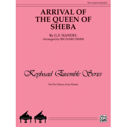 Arrival of the Queen of Sheba : for -Georg Friedrich Händel (George Frederic Handel)