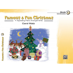 Famous & Fun Christmas Bk1 Pf - Carol Matz