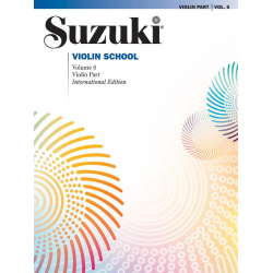 Suzuki Violin School V6 (revised)BK only - Shinichi Suzuki