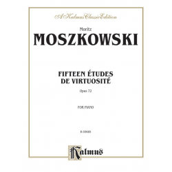 15 études de virtuosité op.72 : -Moritz Moszkowski