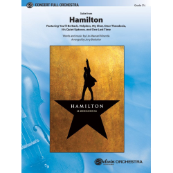 Hamilton (f/o) -Lin-Manuel Miranda / Arr.Jerry Brubaker