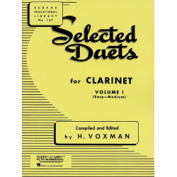 Selected Duets For Clarinet Vol. 1 - Himie Voxman