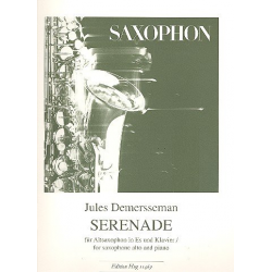 Serenade Opus 33 für Alt-Saxophon & Klavier -Jules Demersseman
