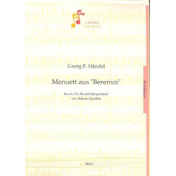 Menuett aus "Berenice" - Georg Friedrich Händel (George Frederic Handel) / Arr. Sabine Günther