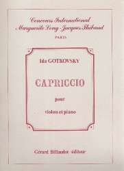 Capriccio : pour violon et piano - Ida Gotkovsky
