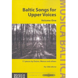 Baltic Songs for upper Voices vol.1 :