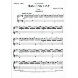 Dancing Day : for harp (piano) -John Rutter