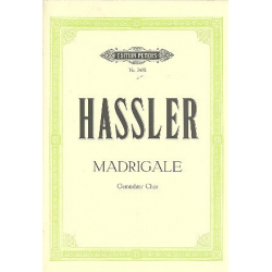 12 Lieder und Madrigale : für gem Chor a cappella - Hans Leo Hassler