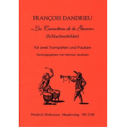Les Caractères dela Guerre : - Jean Francois Dandrieu