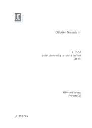 Piece pour piano et quatuor - Olivier Messiaen