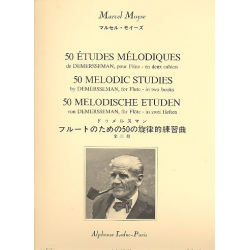 50 études mélodiques op.4 vol.1 : -Jules Demersseman