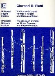 Triosonate c-Moll : für - Giovanni Benedetto Platti
