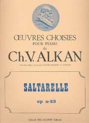Saltarelle mi mineur op.23 : pour - Charles Henri Valentin Alkan