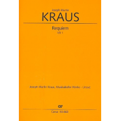 Requiem VB1 : für Soli, gem Chor - Joseph Martin Kraus