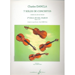 Solo de concerto sol majeur op.77,2 : -Jean Baptiste Charles Dancla