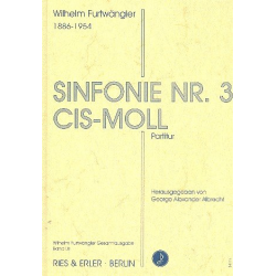 Sinfonie cis-moll Nr.3 : - Wilhelm Furtwängler