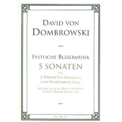 Festliche Bläsermusik : - David von Dombrowski