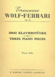 3 Klavierstücke op.14 - Ermanno Wolf-Ferrari