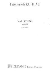 Variations op.42 : pour piano - Friedrich Daniel Rudolph Kuhlau