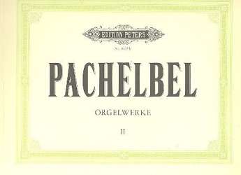 Orgelwerke Band 2 : - Johann Pachelbel