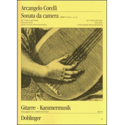 Sonata da camera a tre d-Moll op. 2/2 - Arcangelo Corelli