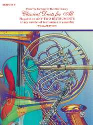Classical Duets for all for 2 instruments - Diverse / Arr. William Ryden