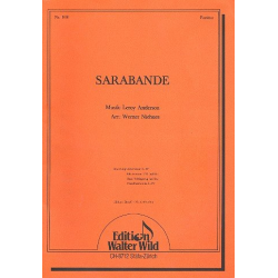 Sarabande - Leroy Anderson / Arr. Werner Niehues