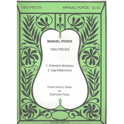 2 Pieces : for guitar - Manuel Ponce