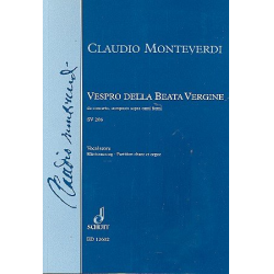 Vespro della beata vergine SV206 : - Claudio Monteverdi
