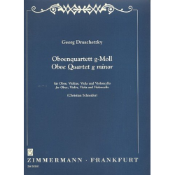 Oboenquartett g-Moll : für Oboe, - Georg Druschetzky