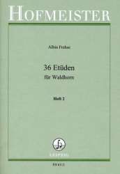 36 Etüden Band 2 : für Waldhorn - Albin Frehse