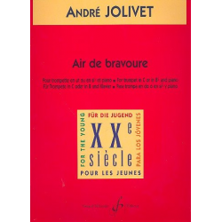 Air de bravoure : pour trompette et piano - André Jolivet