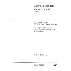 Ouverture in d E109 : für Kammerorchester - Johann Joseph Fux