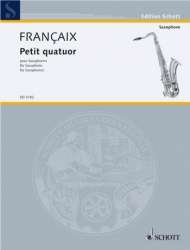 Petit quatuor : - Jean Francaix