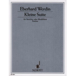 Kleine Suite : für Streicher oder - Eberhard Werdin