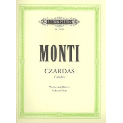 Czardas : für Violine und Klavier - Vittorio Monti
