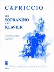 Capriccio : für Sopraninoblockflöte und - Ludwig Karl Weber