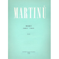 Fabeln : für Klavier - Bohuslav Martinu