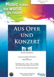 Aus Oper und Konzert - Stimme 1+2+3 in Bb - Klarinette -Alfred Pfortner