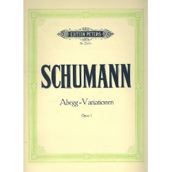 Abegg-Variationen op.1 : - Robert Schumann