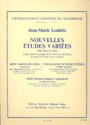 Nouvelles Etudes Variees Dans Tous Le Tons - Saxophon -Jean-Marie Londeix