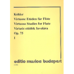 Virtuose Etüden op.75 Band 1 : -Ernesto Köhler