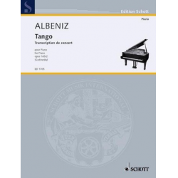 Tango op.165,2 : für Klavier - Isaac Albéniz / Arr. Leopold Godowsky