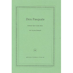 Don Pasquale : Libretto (dt) -Gaetano Donizetti
